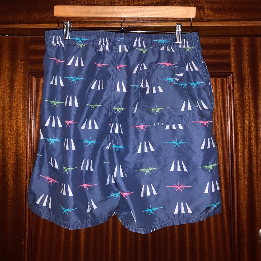 Vineyard Vines Airplane Pattern Swimtrunks